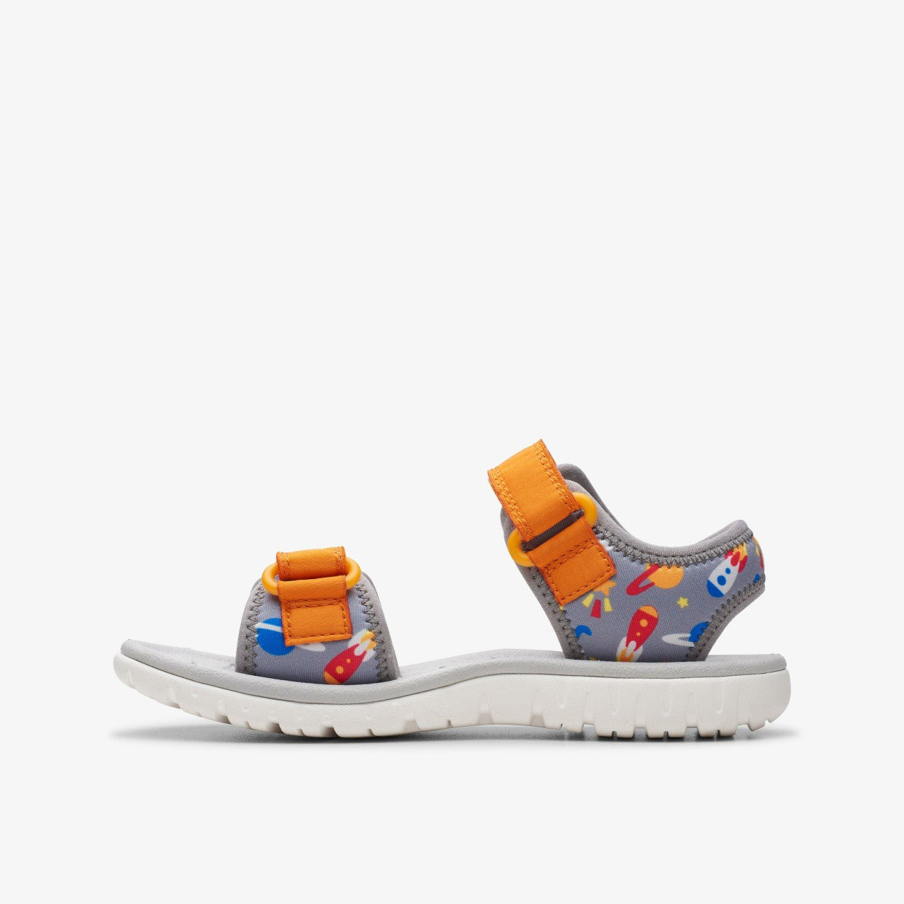 Surfing Tide Kid Grey / Orange | Clarks Sale - Kids