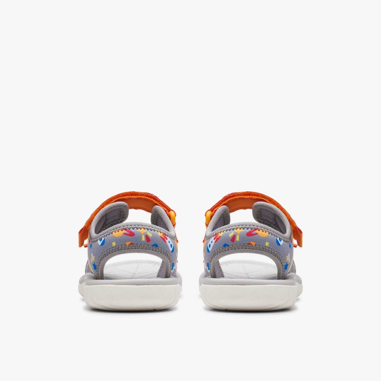 Surfing Tide Kid Grey / Orange | Clarks Sale - Kids