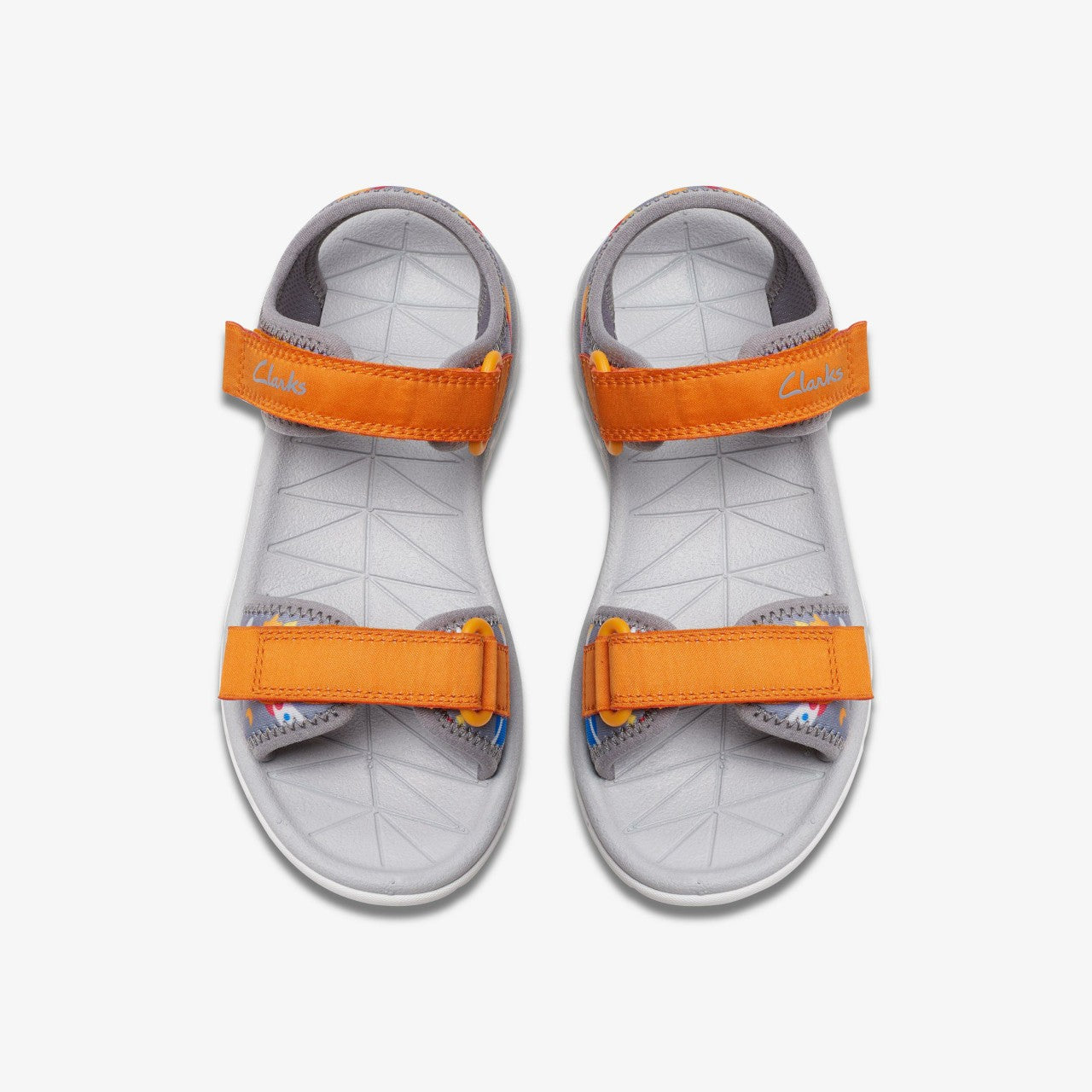 Surfing Tide Kid Grey / Orange | Clarks Sale - Kids
