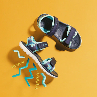 Surfing Tide Kid Navy | Clarks on Sale - Kids