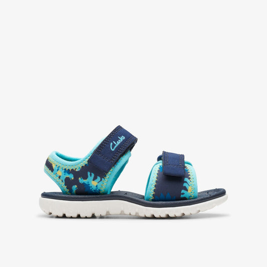 Surfing Tide Toddler Navy | Clarks Sale - Kids