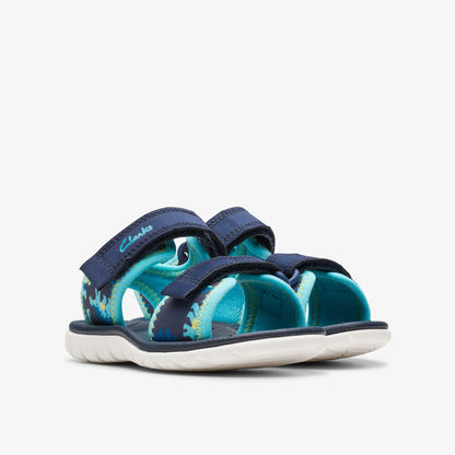 Surfing Tide Toddler Navy | Clarks Sale - Kids