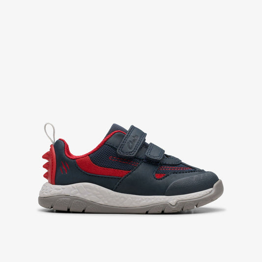 Steggy Tail Toddler Navy | Clarks online - Kids