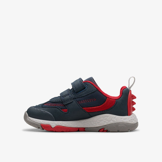 Steggy Tail Toddler Navy | Clarks online - Kids