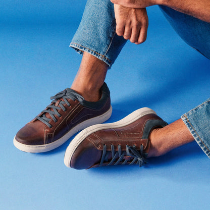 Mapstone Lace Mahogany Leather | Clarks online - Men