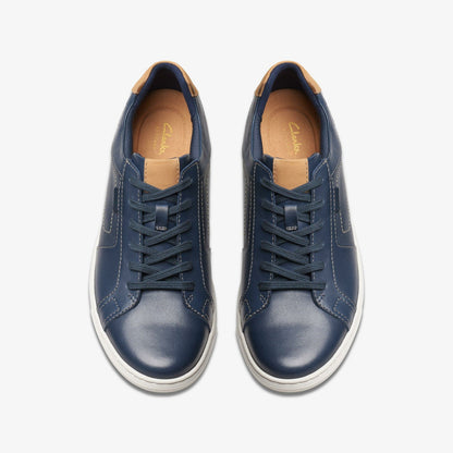 Mapstone Lace Navy Leather | Clarks discount - Men