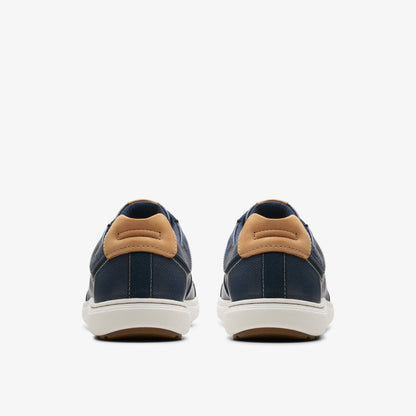 Mapstone Lace Navy Leather | Clarks discount - Men