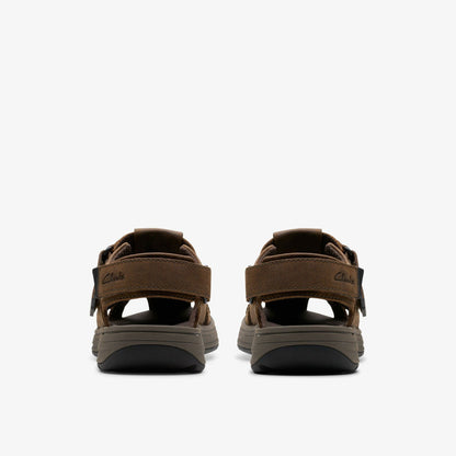 Saltway Cove Dark Brown Leather | Clarks for sale - Men