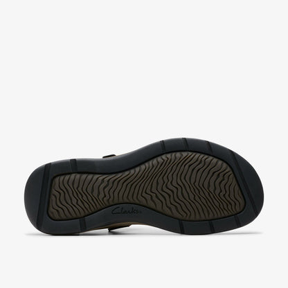 Saltway Trail Dark Brown Leather | Clarks discount - Men