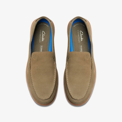 Flexway Step Olive Suede | Clarks for sale - Men