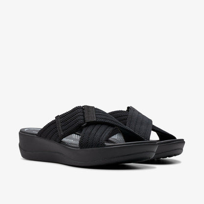 Arla Wave Black | Clarks on Sale - Women