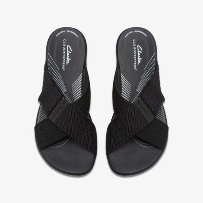 Arla Wave Black | Clarks on Sale - Women