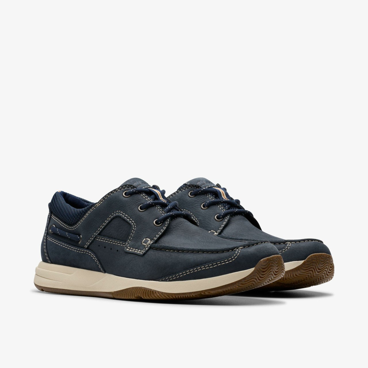 Sailview Lace Navy Nubuck | Clarks discount - Men