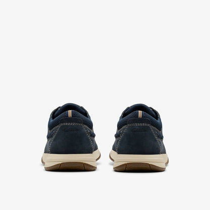Sailview Lace Navy Nubuck | Clarks discount - Men