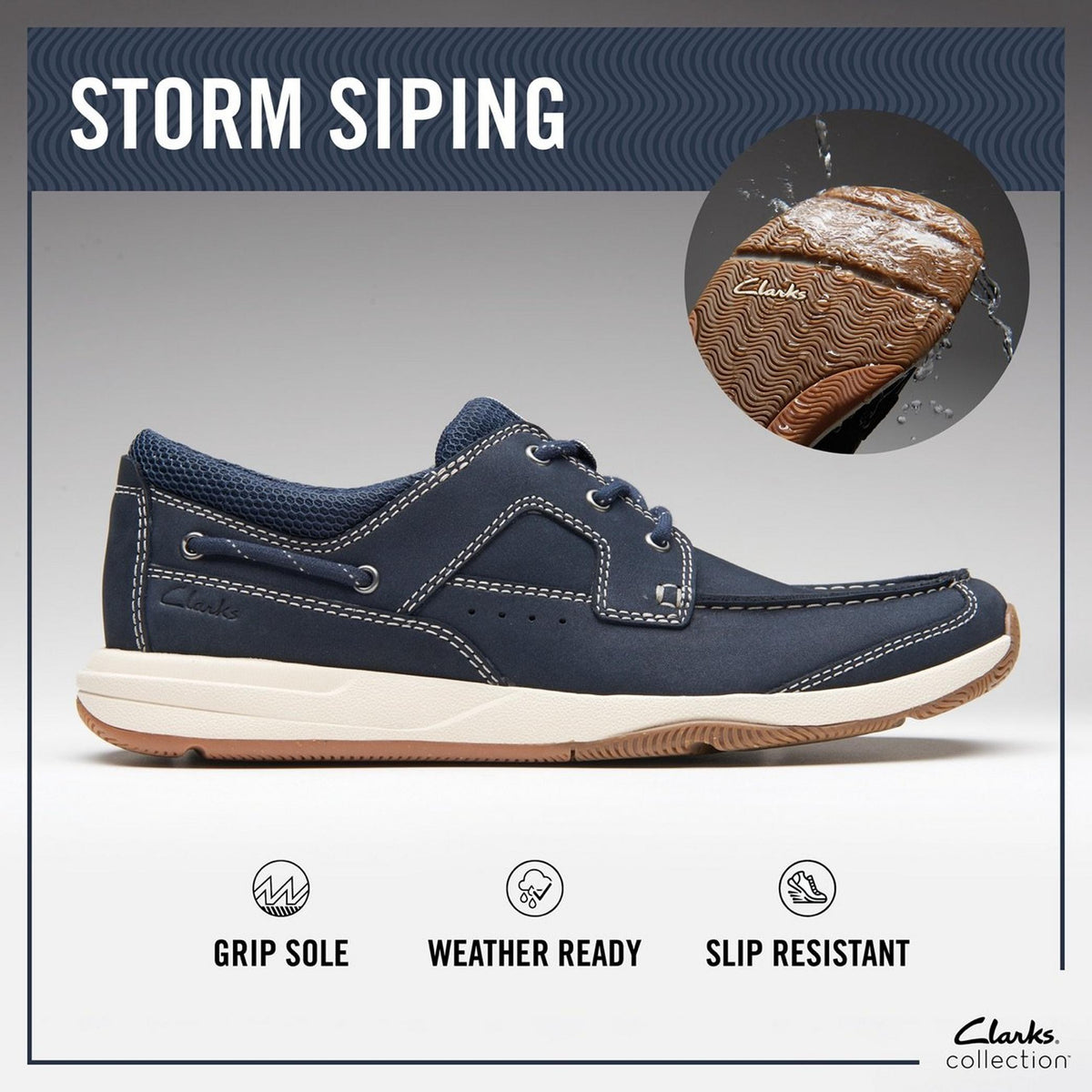 Sailview Lace Navy Nubuck - US 2464