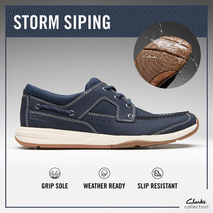 Sailview Lace Navy Nubuck - US 2464