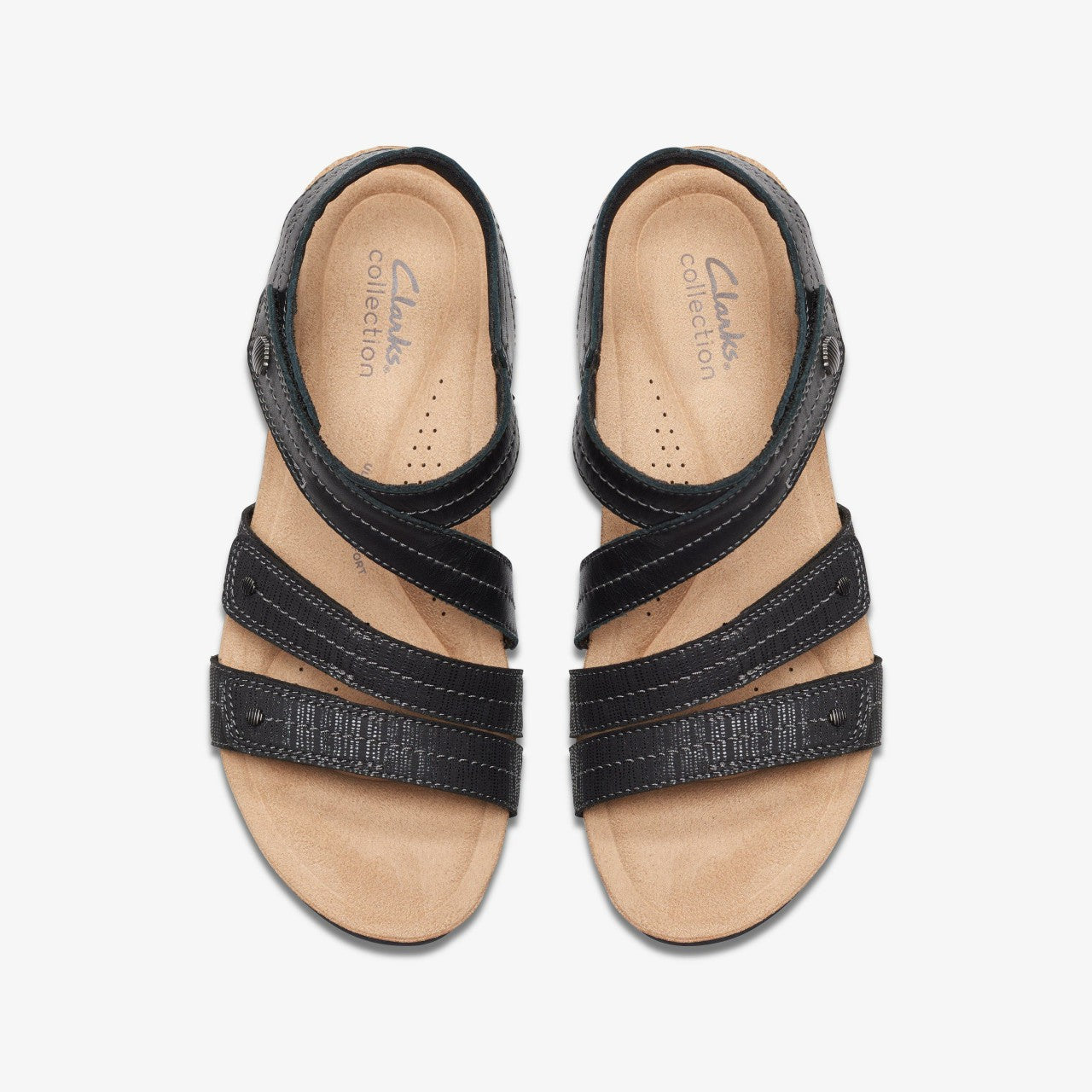 Calenne Clara Black Combination | Clarks discount - Women