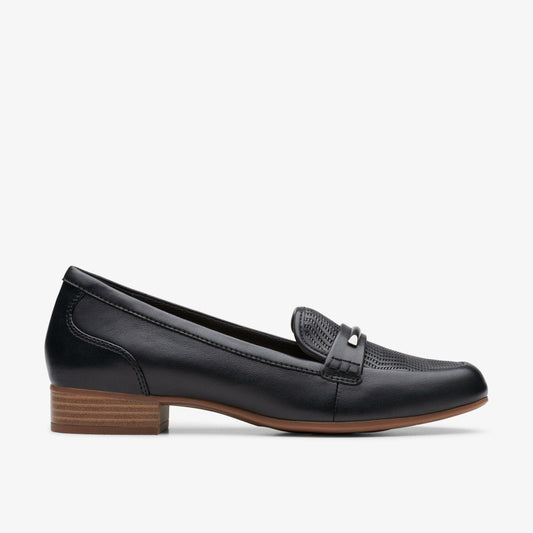 Juliet Aster Black Leather | Clarks discount - Women