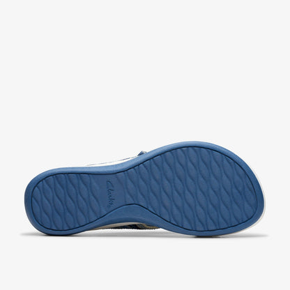 Arla Wave Blue Combination | Clarks for sale - Women