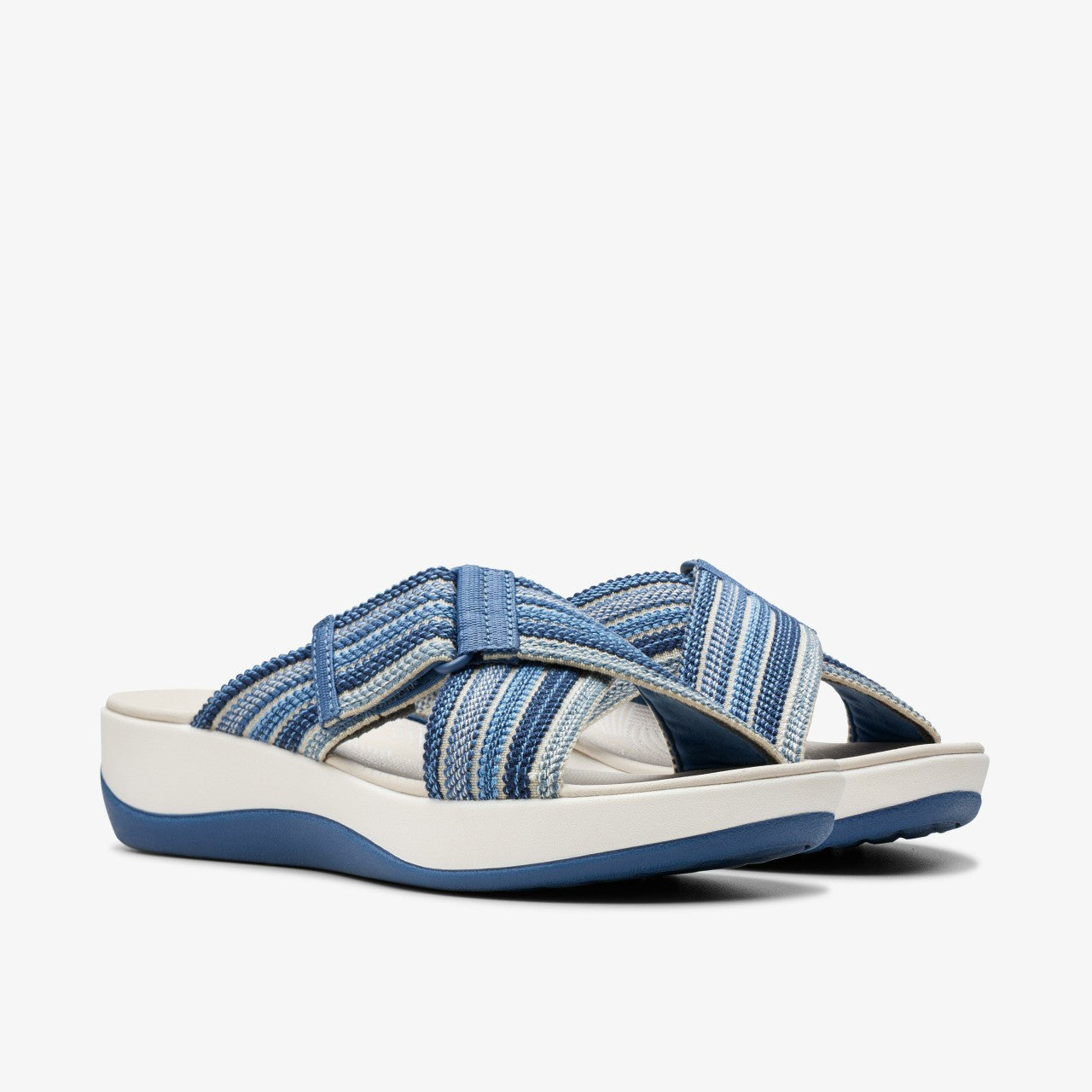 Arla Wave Blue Combination | Clarks for sale - Women