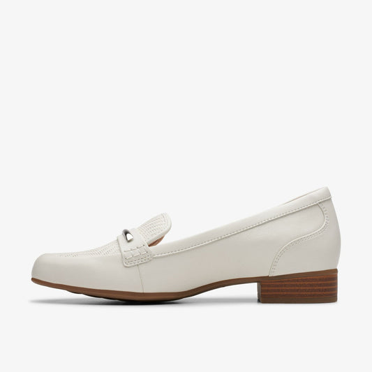 Juliet Aster Off White Leather | Clarks online - Women