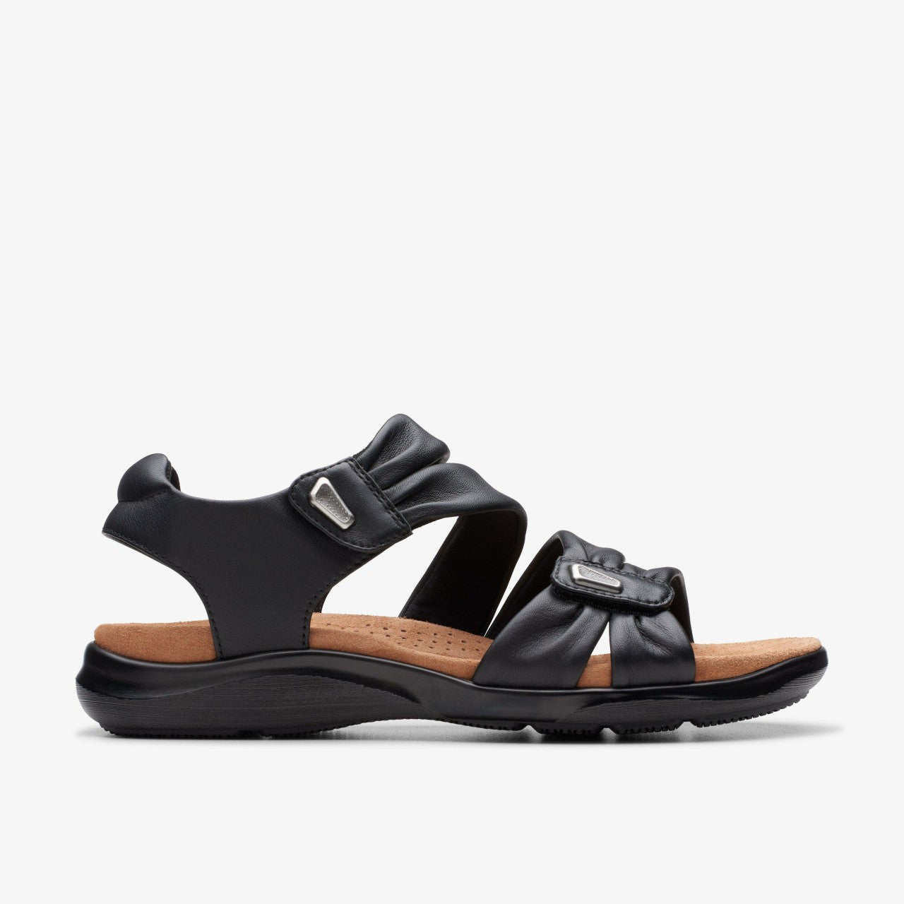 Kitly Ave Black Leather | Clarks discount - Women