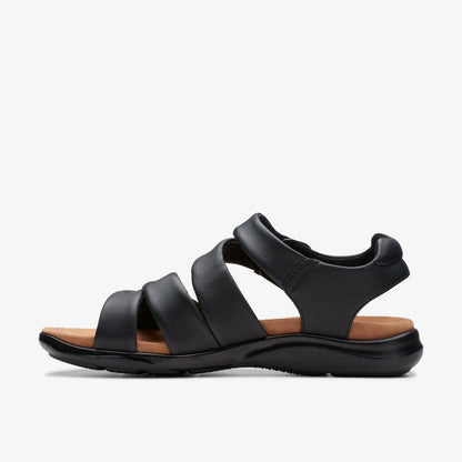 Kitly Ave Black Leather | Clarks discount - Women