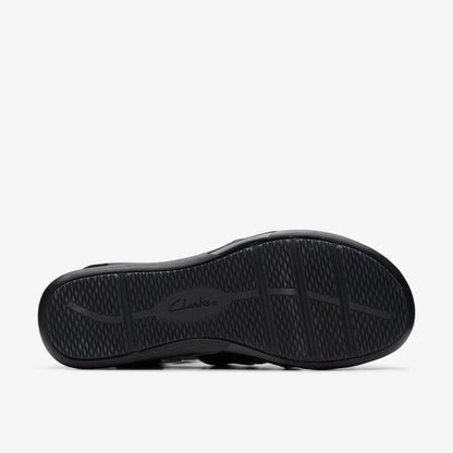 Kitly Ave Black Leather | Clarks discount - Women