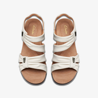 Kitly Ave Off White Leather | Clarks Sale - Women