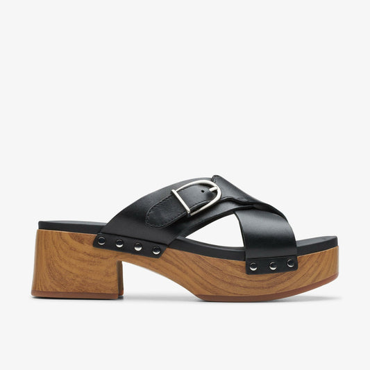 Sivanne Walk Black Leather | Clarks online - Women