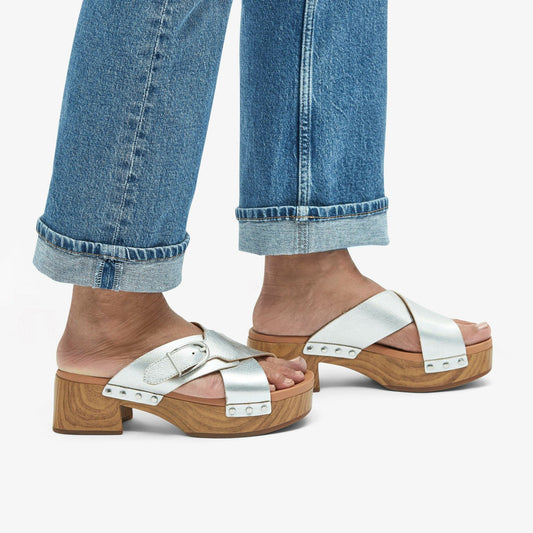 Sivanne Walk Silver Leather | Clarks on Sale - Women