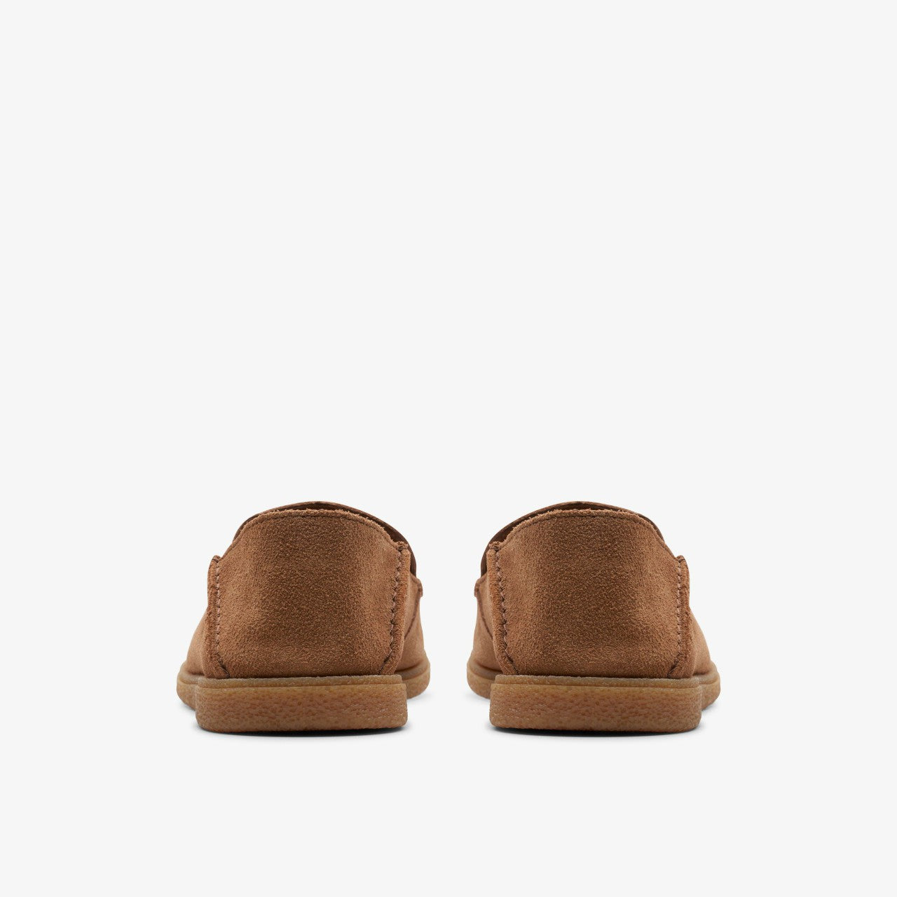 Clark Bay Step Loafer Cola Suede | Clarks on Sale - Men