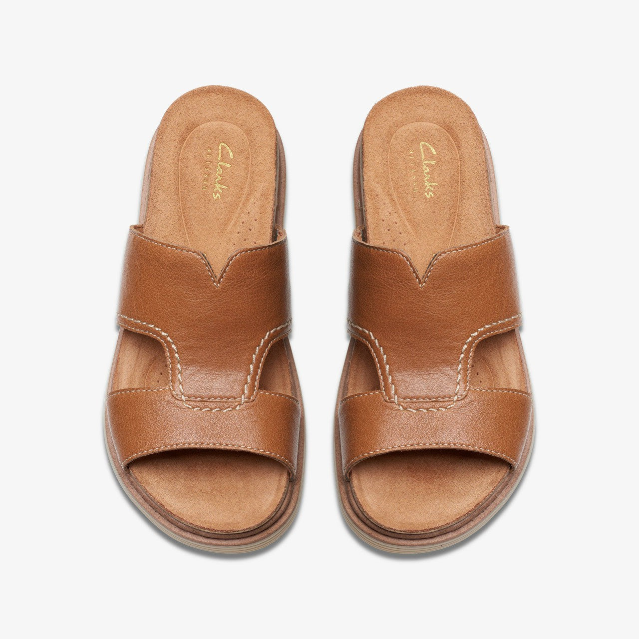 Arwell Walk Tan Leather | Clarks for sale - Women