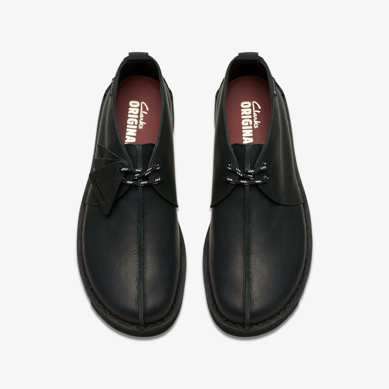 Desert Trek GORE-TEX Black Leather | Clarks online - Men