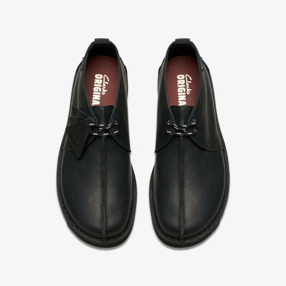 Desert Trek GORE-TEX Black Leather | Clarks online - Men