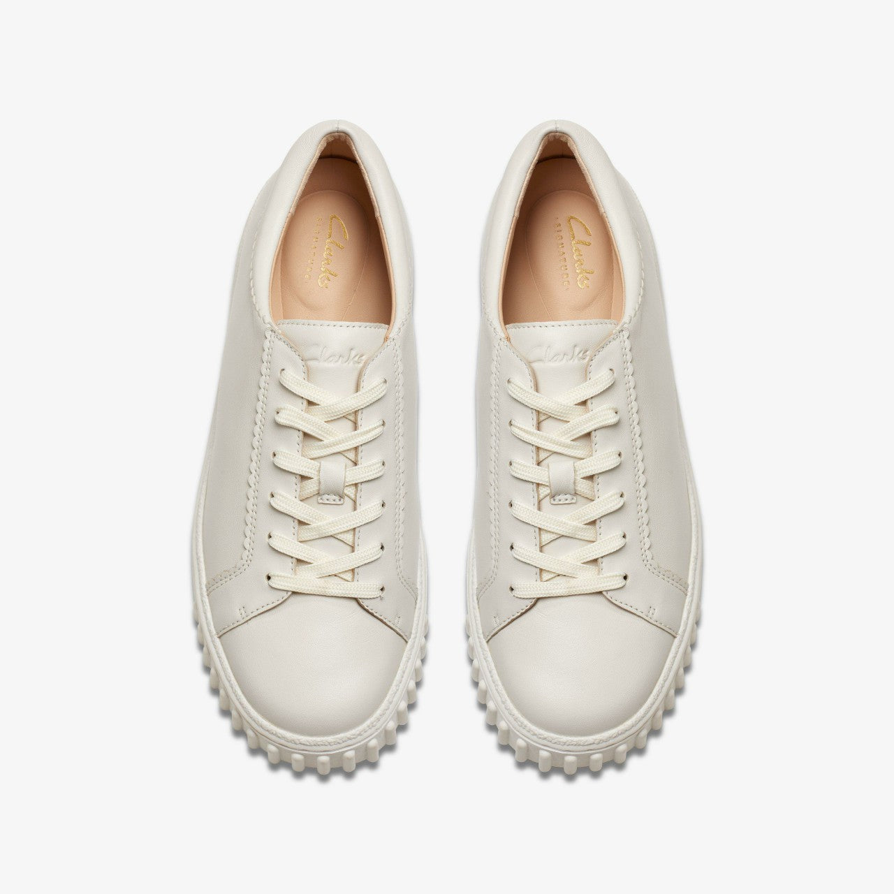 Mayhill Walk Off White Leather | Clarks on Sale - Women