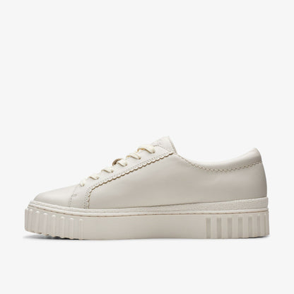 Mayhill Walk Off White Leather | Clarks on Sale - Women
