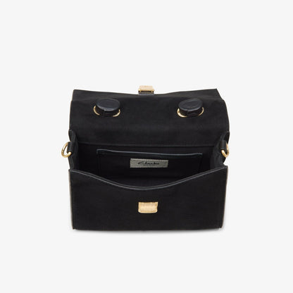 Roslyn Ritzy Black Suede | Clarks discount - Women