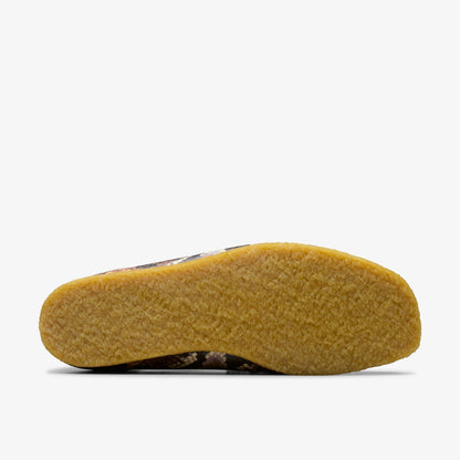 Wallabee Brown Snake Print | Clarks on Sale - Men