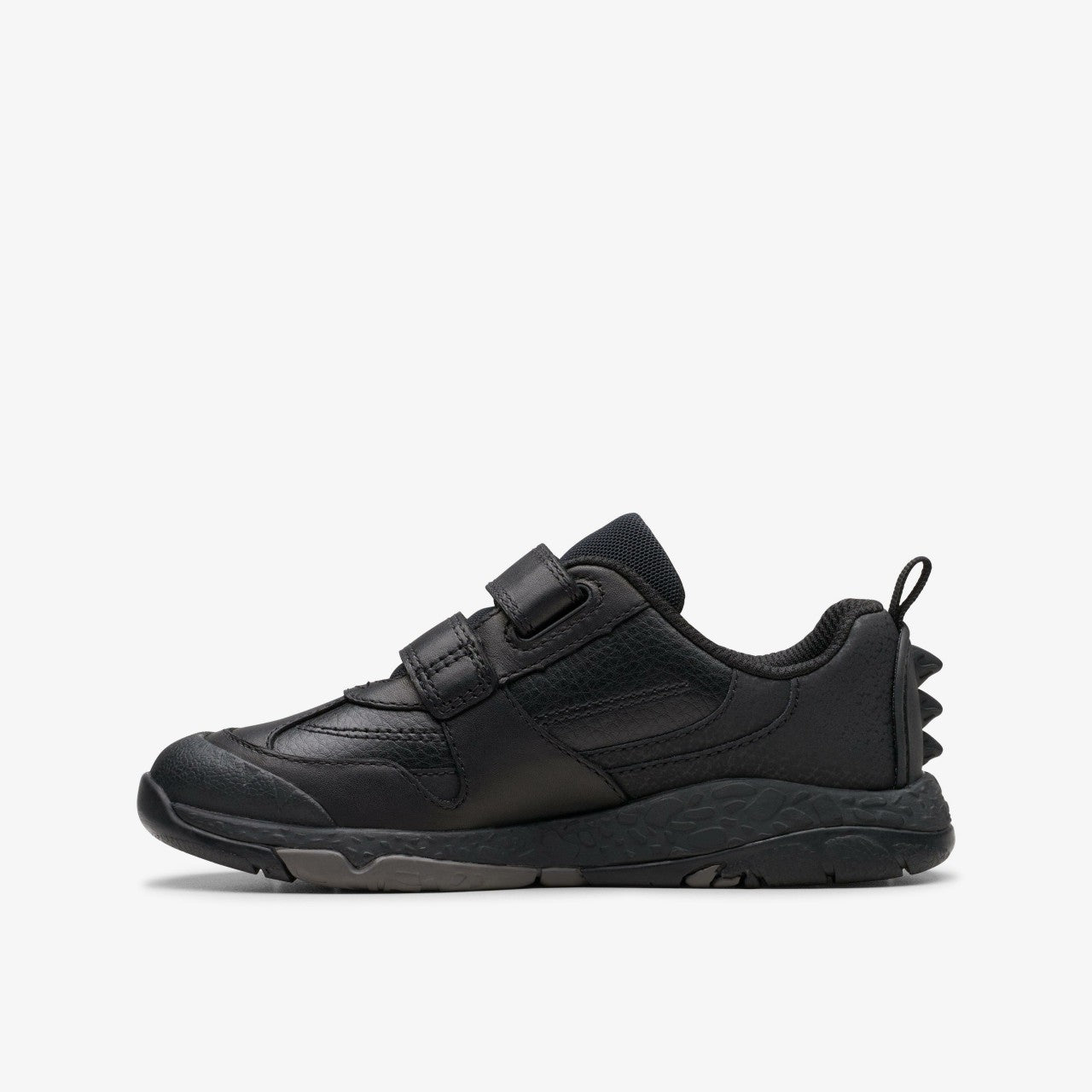 Steggy 2 Pace Kid Black Leather | Clarks outlet - Kids