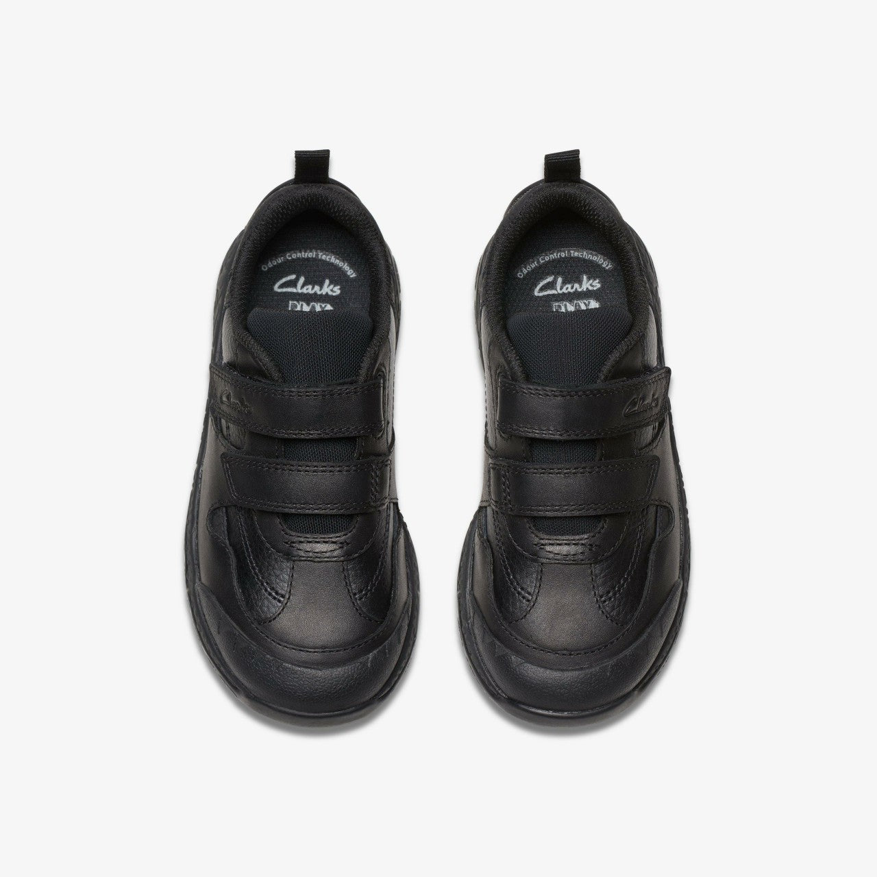 Steggy 2 Pace Kid Black Leather | Clarks outlet - Kids