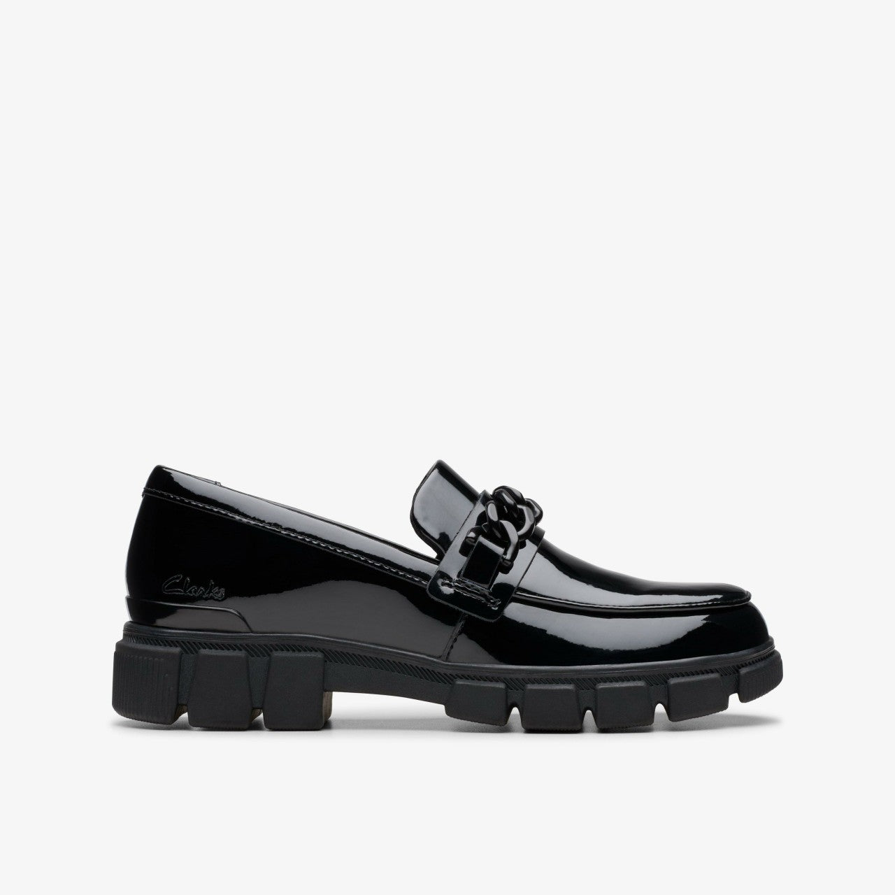 Evyn Walk Kid Black Patent | Clarks discount - Kids