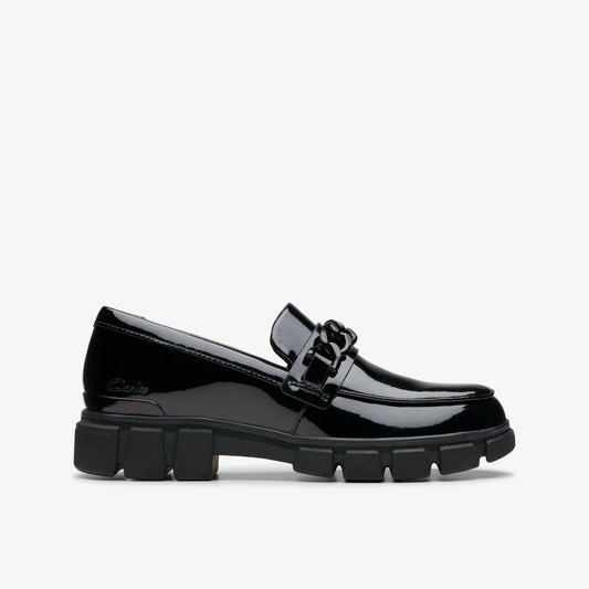 Evyn Walk Kid Black Patent | Clarks discount - Kids
