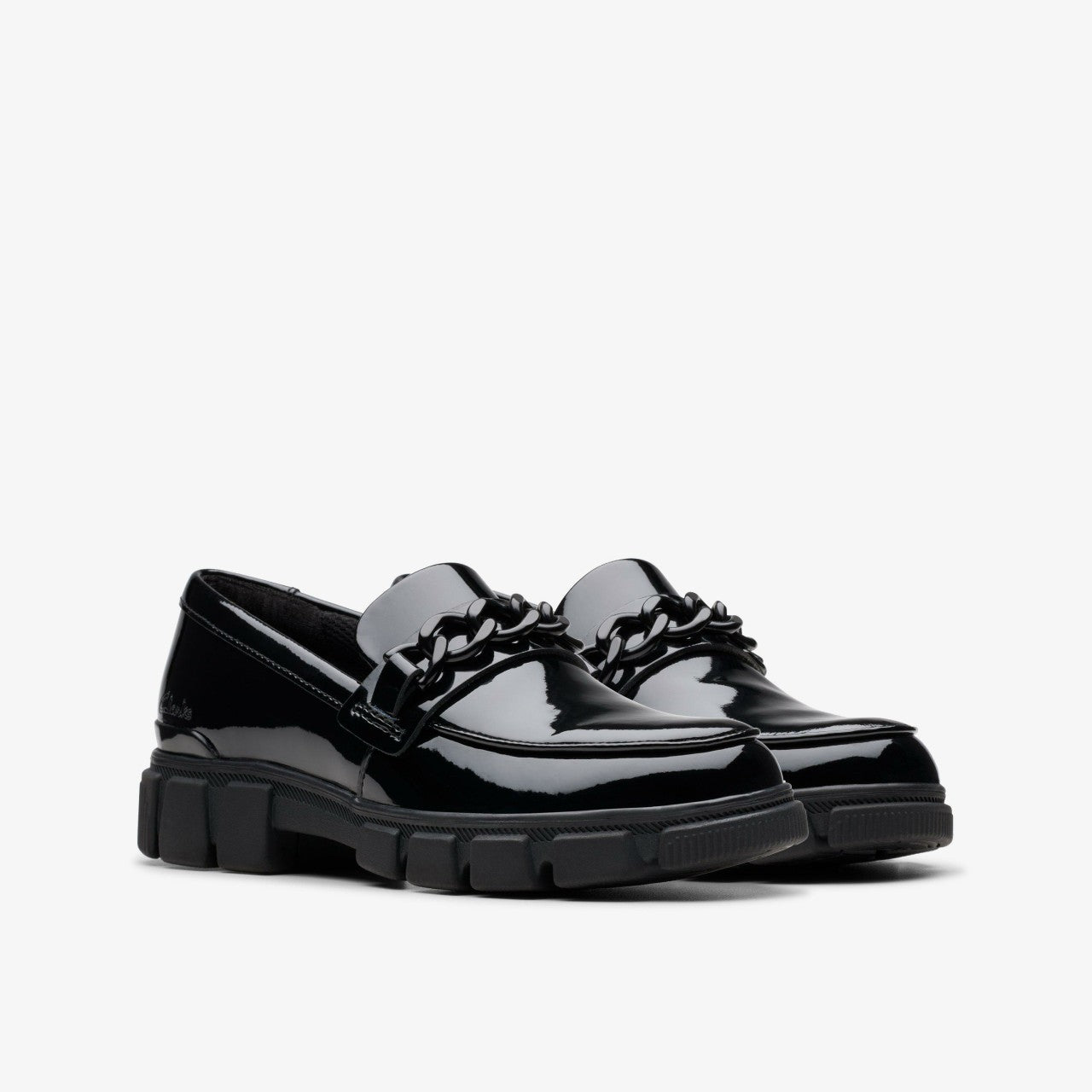 Evyn Walk Kid Black Patent | Clarks discount - Kids