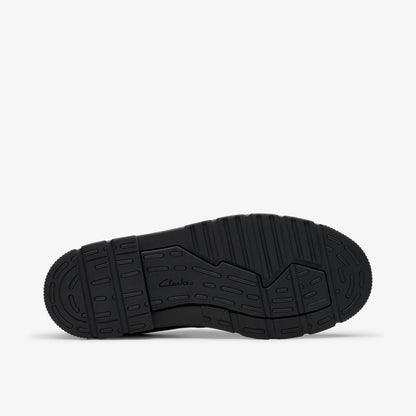 Lorcam Loop Youth Black Leather | Clarks Sale - Kids