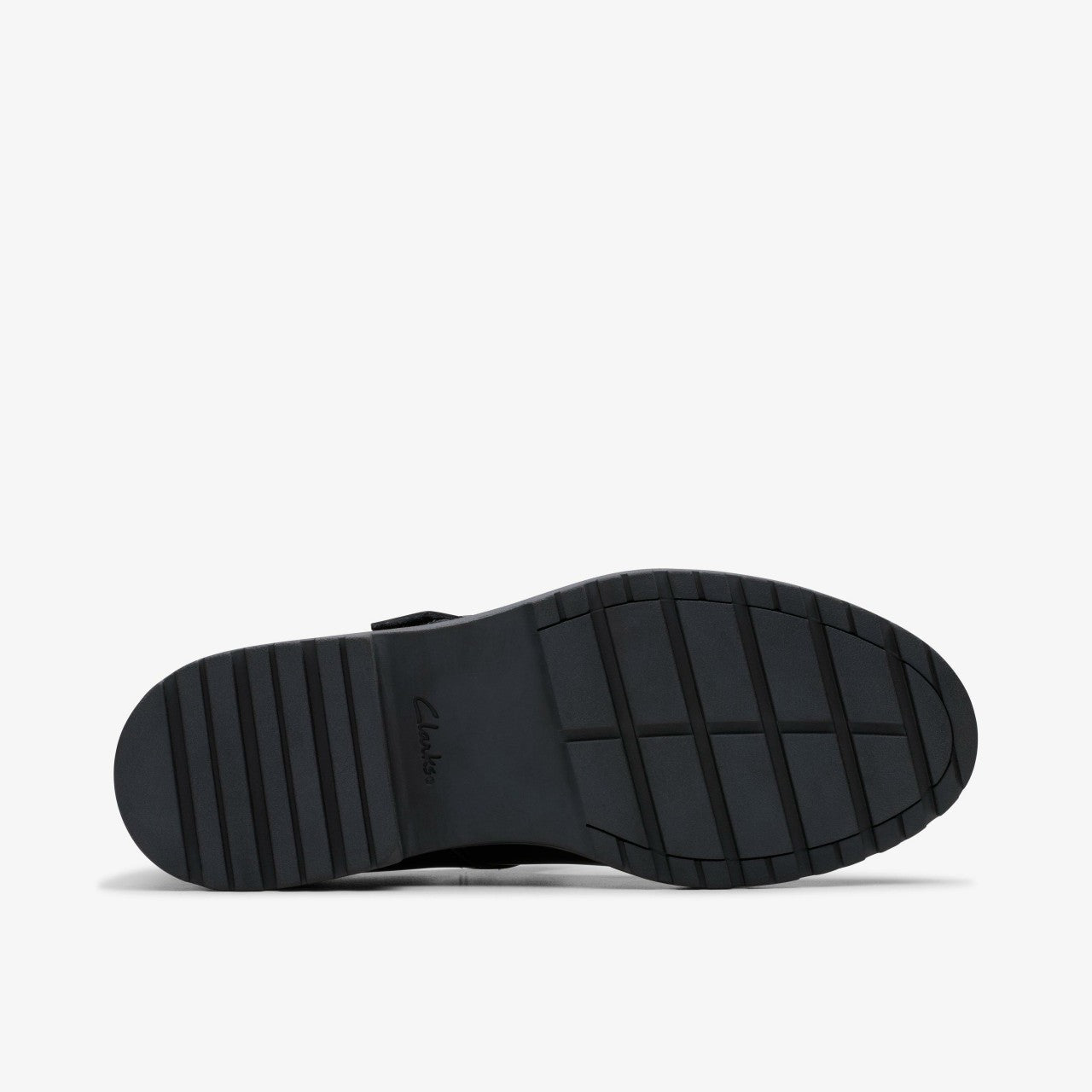 Loxham Bar Youth Black Patent | Clarks discount - Kids