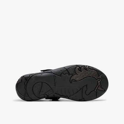Relda Gem Kid Black Leather | Clarks online - Kids