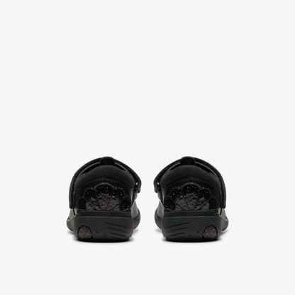 Relda Gem Kid Black Leather | Clarks online - Kids