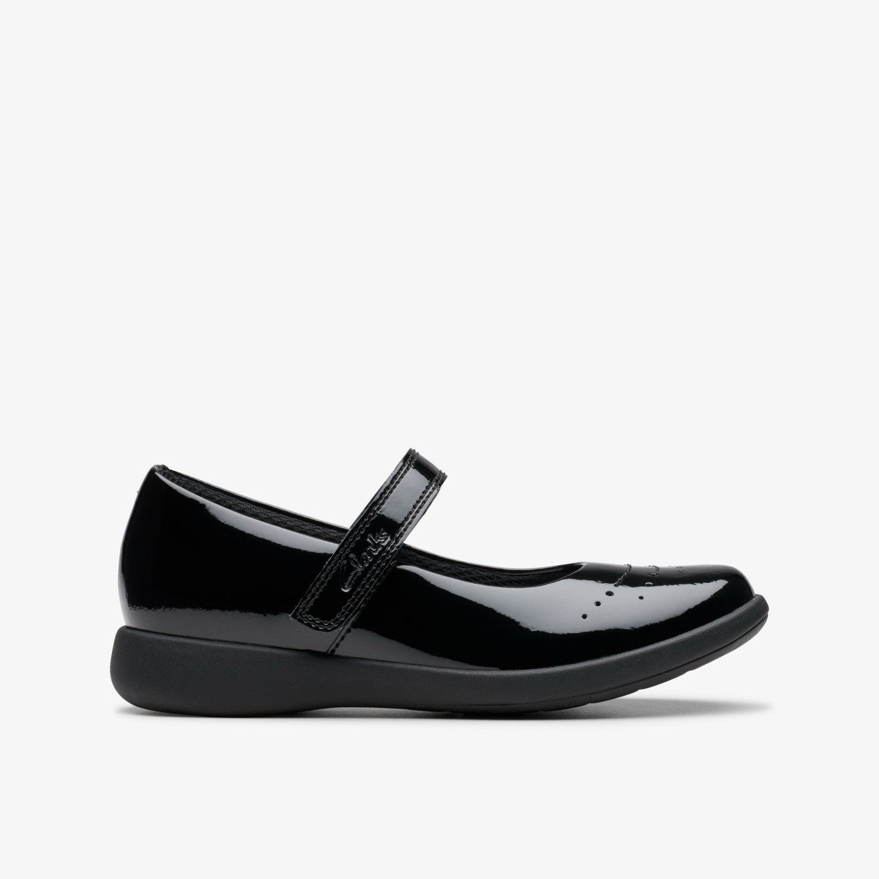 Etch Gem Kid Black Patent | Clarks for sale - Kids