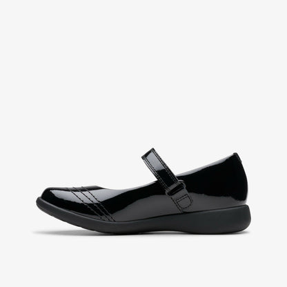 Etch Gem Kid Black Patent | Clarks for sale - Kids